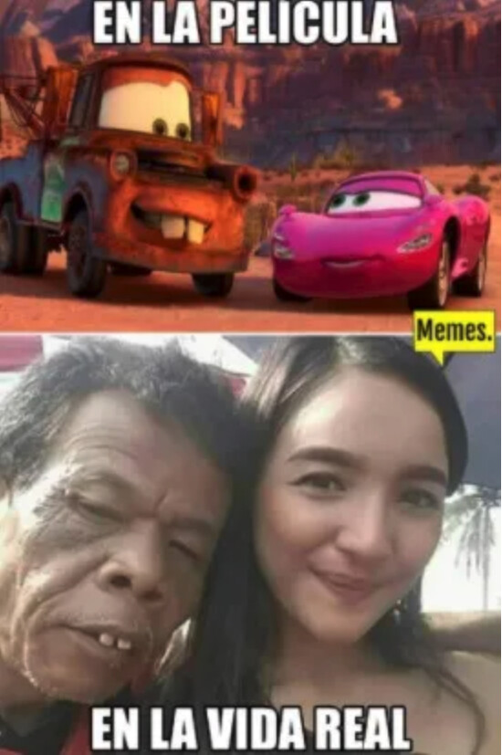 Meme_otros - Si los Cars fueran humanos