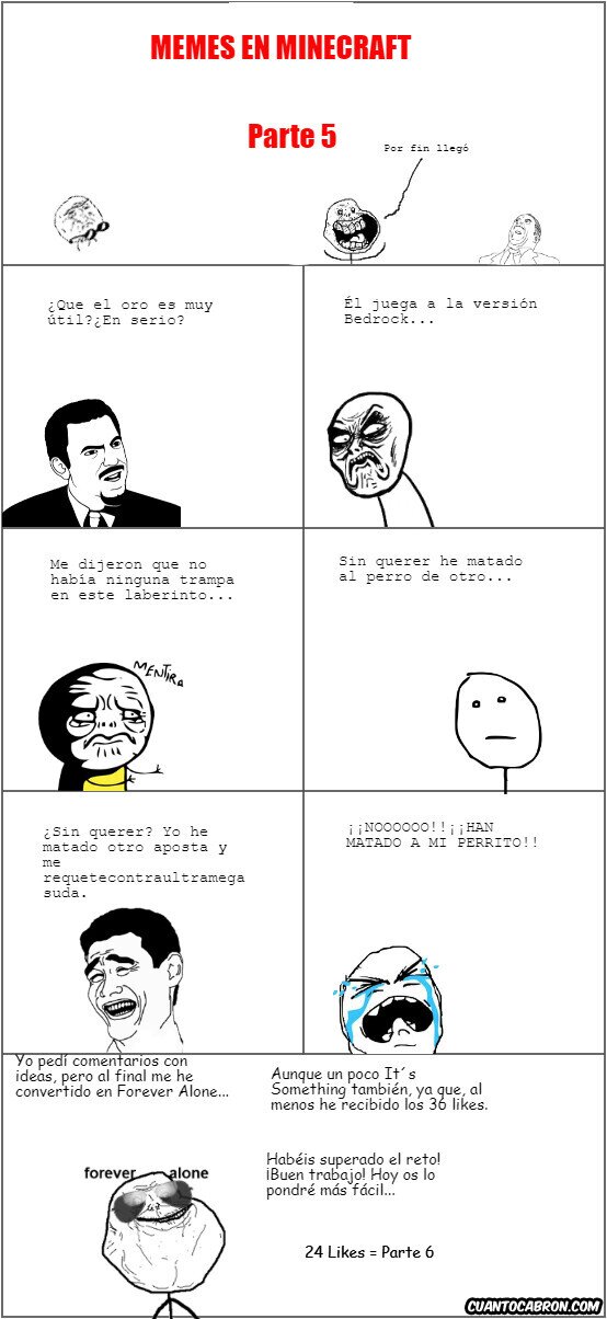 Mix - Memes en el Minecraft (Parte 5)