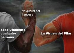 Enlace a La virgen del Pilar dice