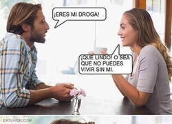 Enlace a Eres mi droga