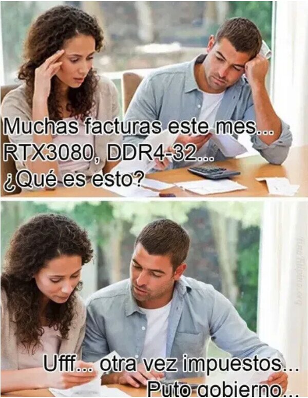 Meme_otros - Malditos impuestos, cariño...