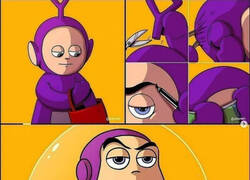 Enlace a ¿Sabías que Tinky Winky interpretó el papel de Buzz Lightyear?