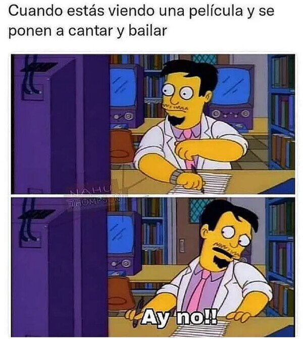 Meme_otros - ¡Oh, no! ¡Era un musical!