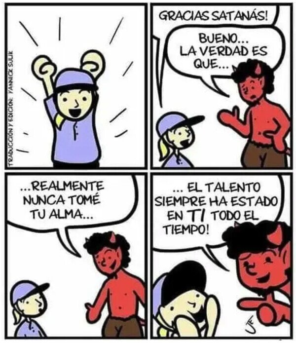 Meme_otros - ¡Gracias Satanás!