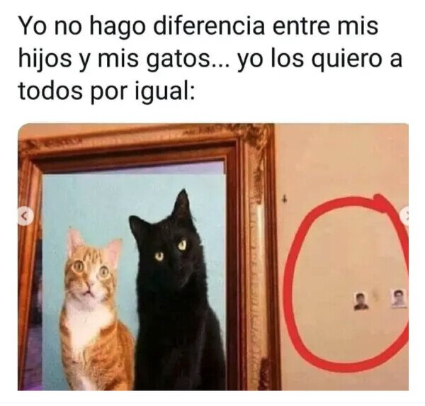 Otros - Mal padre, pero gran amante de los gatos