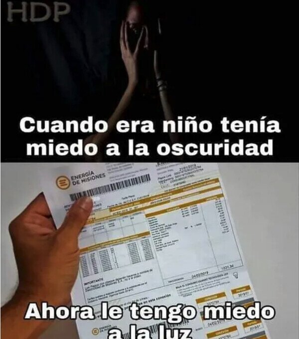 Meme_otros - Lo que da miedo de verdad