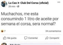 Enlace a No uséis el aceite del coche para cosas raras