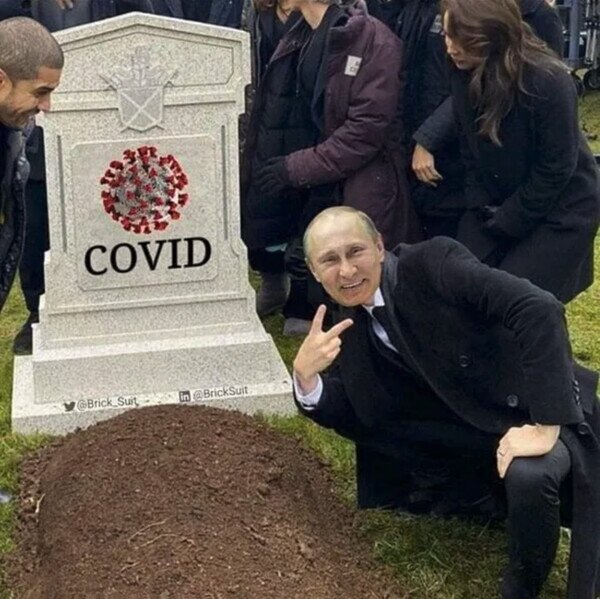 Meme_otros - Putin hizo que olvidaramos la pandemia