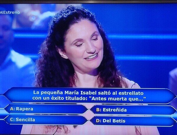 Meme_otros - Los programas de hoy en día hacen preguntas muy raras