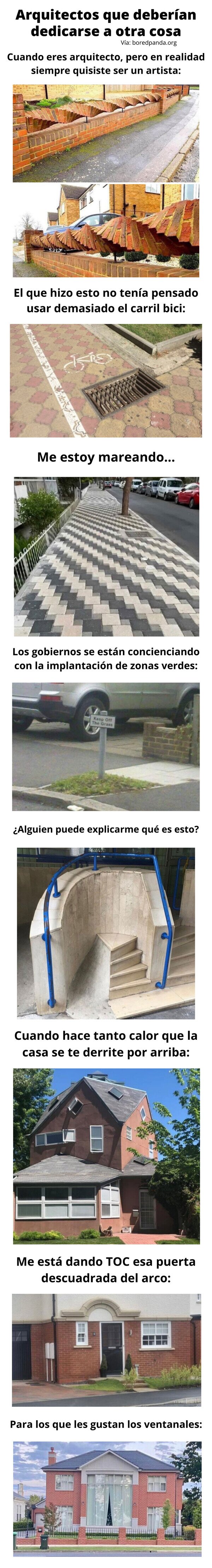 Meme_otros - Arquitectos que deberían dedicarse a otra cosa