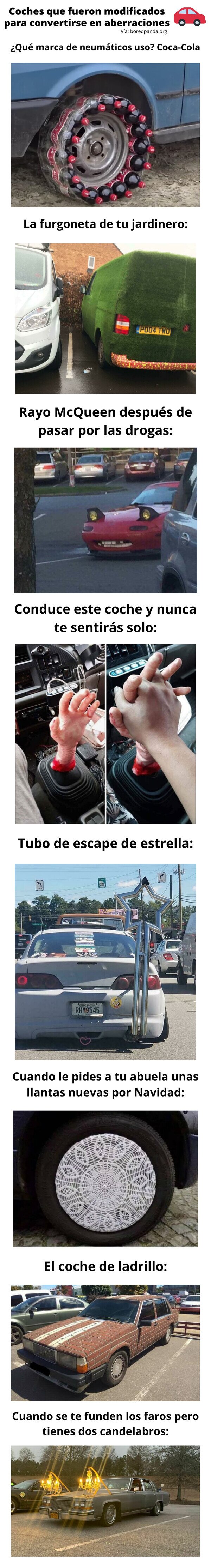 Meme_otros - Coches que fueron modificados para convertirse en aberraciones