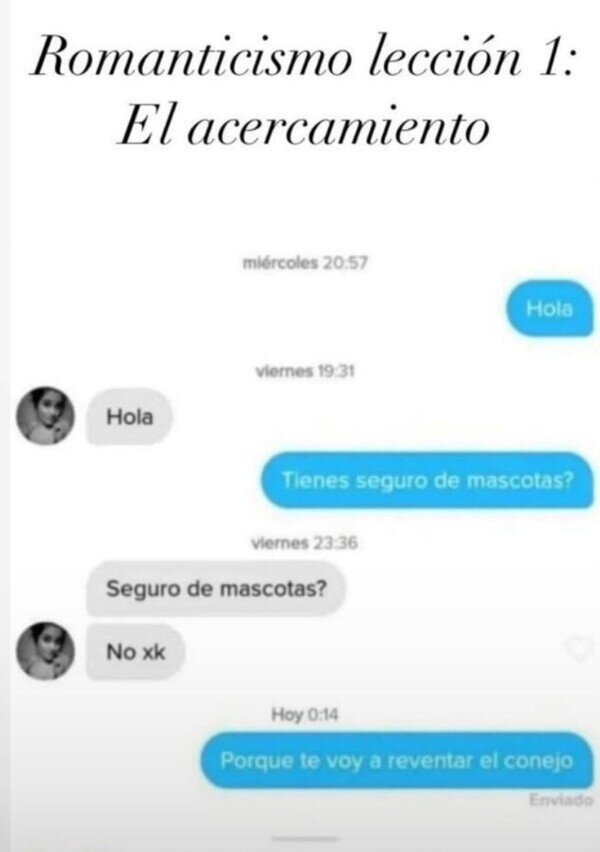 Meme_otros - El romanticismo ha muerto