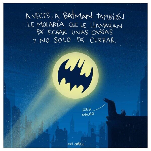 Otros - Pobre Batman...