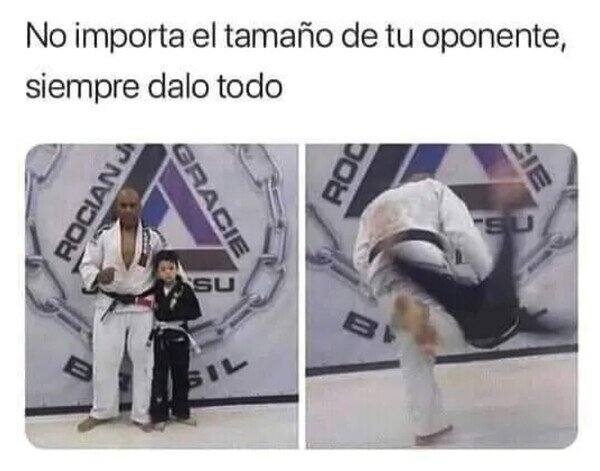 Meme_otros - No hay rival pequeño