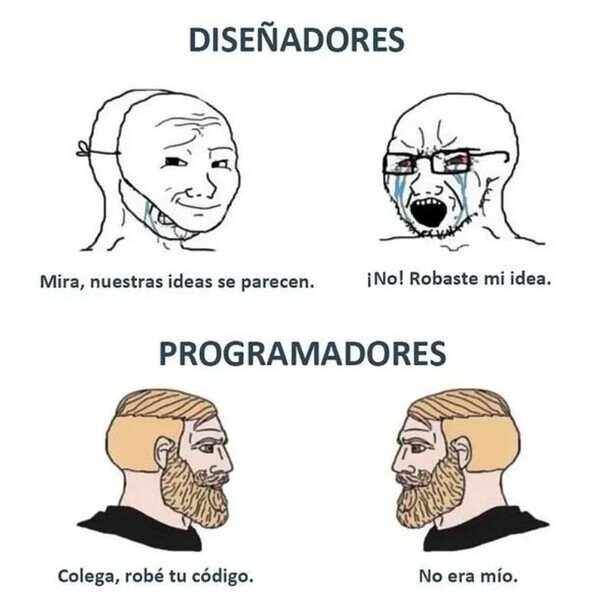 programadores,diseñadores,robar,código,idea