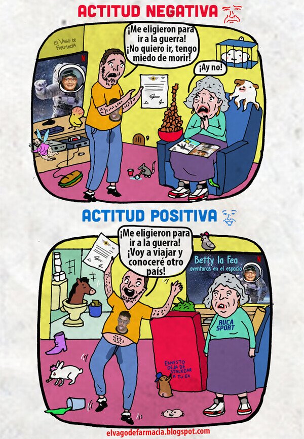 Meme_otros - Todo depende de la actitud