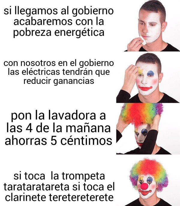 Meme_otros - La 'payasificación' de la izquierda