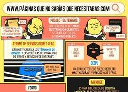 Enlace a Páginas web que no sabías que necesitabas