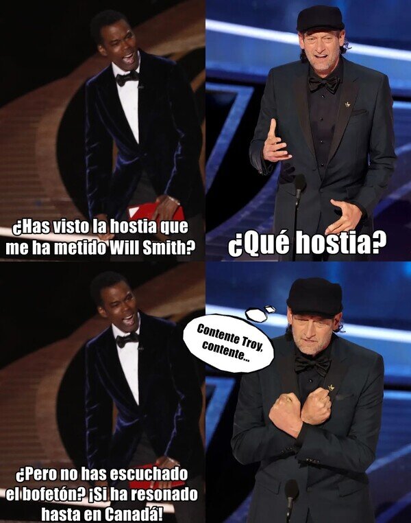 Meme_otros - Y poco le faltó para una segunda hostia...