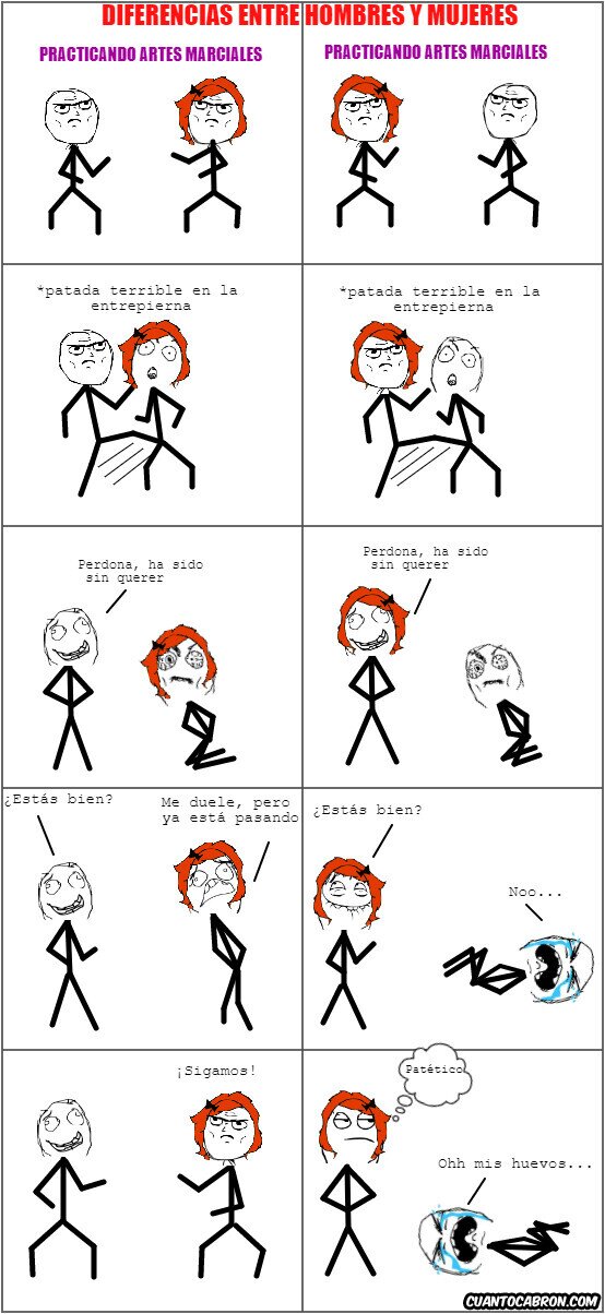 Lol - Pequeñas diferencias entre hombres y mujeres