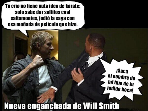 Meme_otros - Todavía no está confirmado si es real o una flitración de la 5º temporada de Cobra Kai...