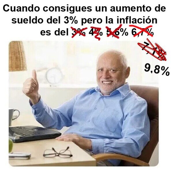 Meme_otros - No deja de subir y subir