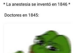 Enlace a De alguna manera había que dormir al paciente