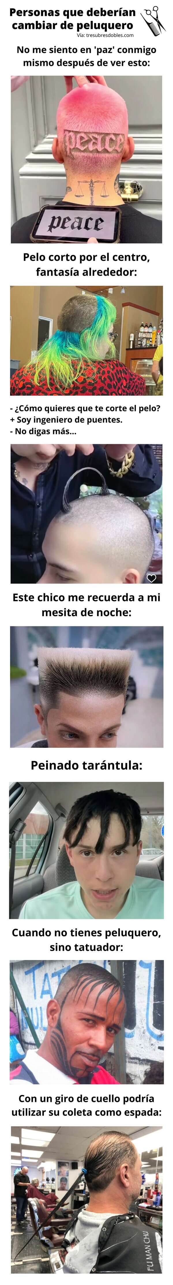 Meme_otros - Personas que deberían cambiar de peluquero