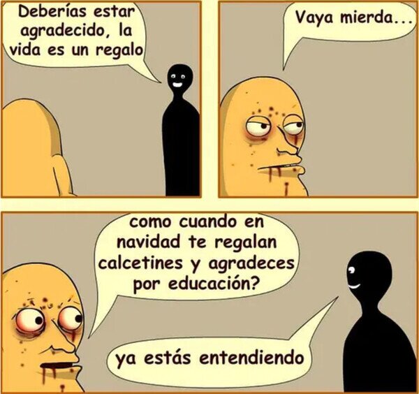 Otros - La vida es como un par de calcetines en Navidad