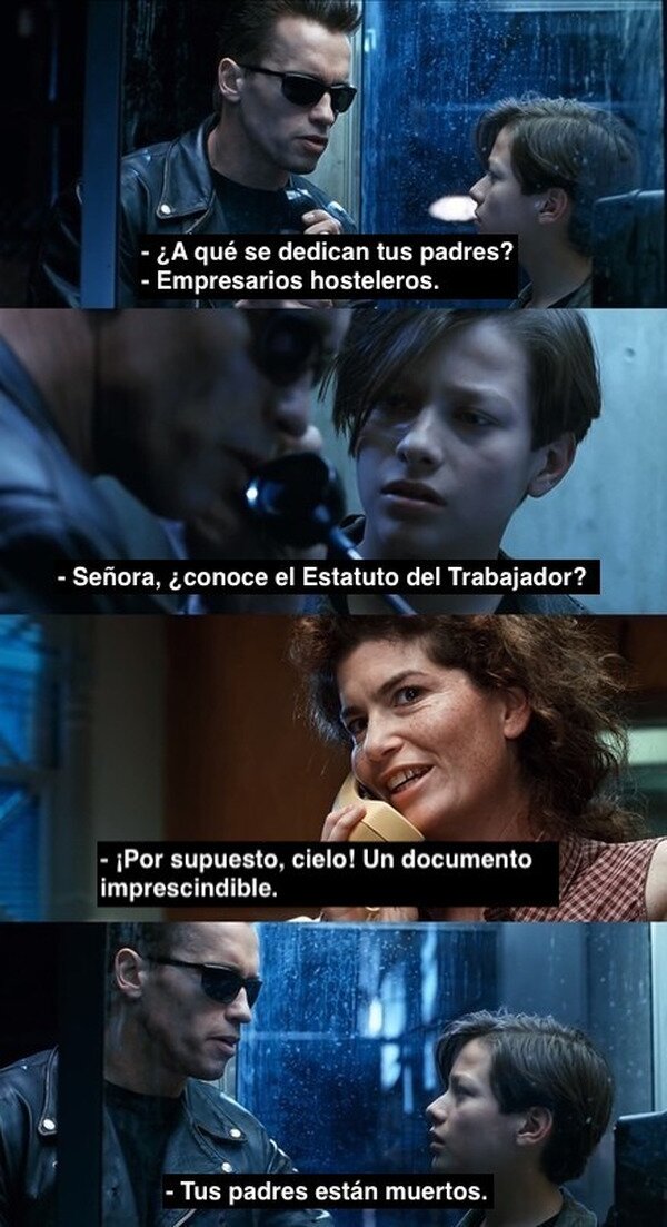 Meme_otros - Si Terminator hubiera sido en España