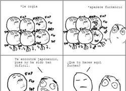 Enlace a Es como encontrar un japonés en una orgía