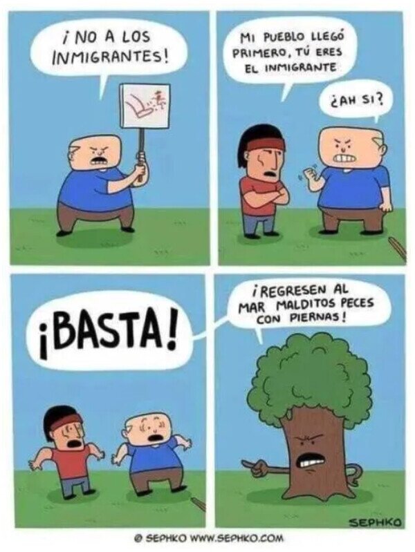 Meme_otros - ¿Quién llegó primero?