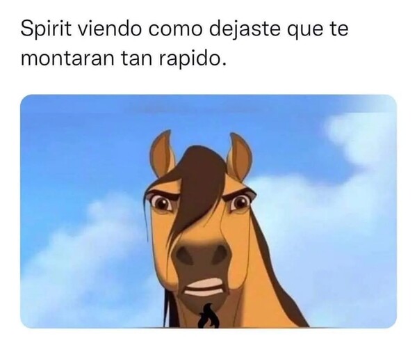 Otros - Ni los caballos se dejan con tanta facilidad