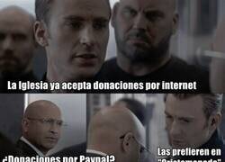 Enlace a Dios prefiere dinero no rastreable...