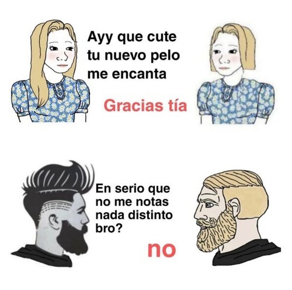 Meme_otros - Diferenciando cortes de pelo