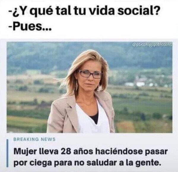 Meme_otros - Mi vida social es ciega