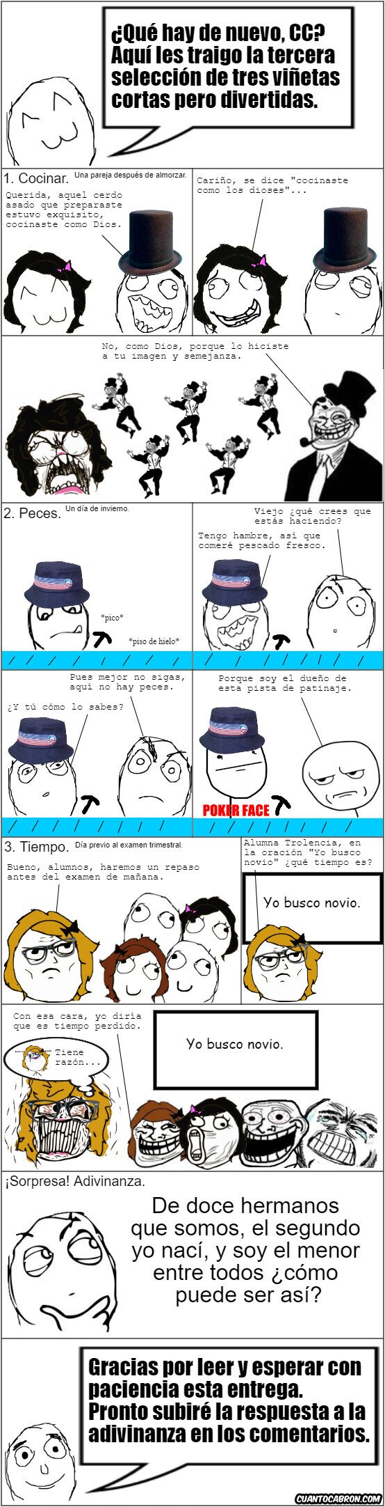 Mix - He aquí una nueva selección de viñetas cortas