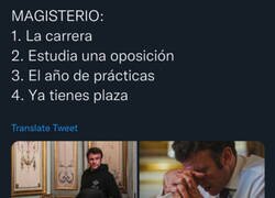 Enlace a Macron soy yo en Magisterio
