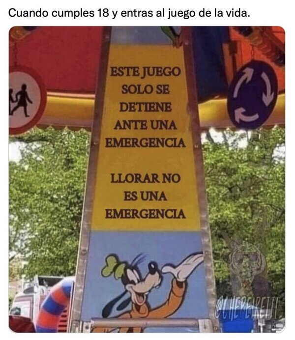Meme_otros - Llorar no es una vía de escape