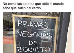Enlace a Bravas veganas