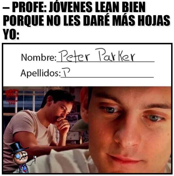 Meme_otros - Debo de ser una clase de imbécil