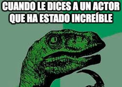 Enlace a Si su actuación no ha sido creíble...