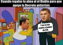 Enlace a Cuando prefieres pactar con los que mataban hasta hace cuatro días, que con los de los sobres...