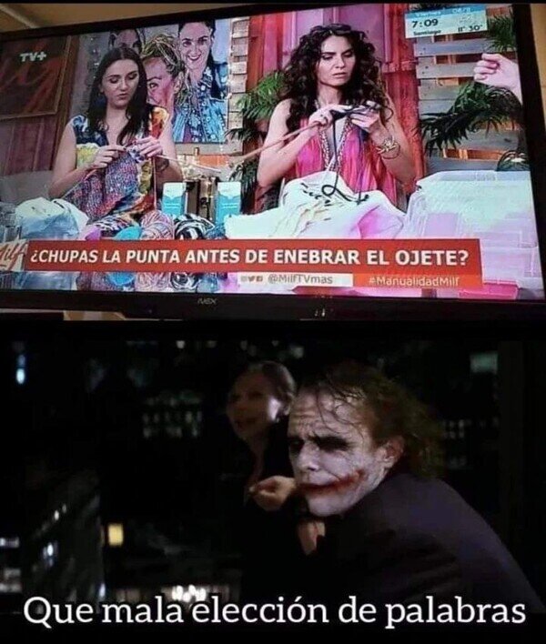 Meme_otros - ¿Estas cosas pueden salir en televisión?