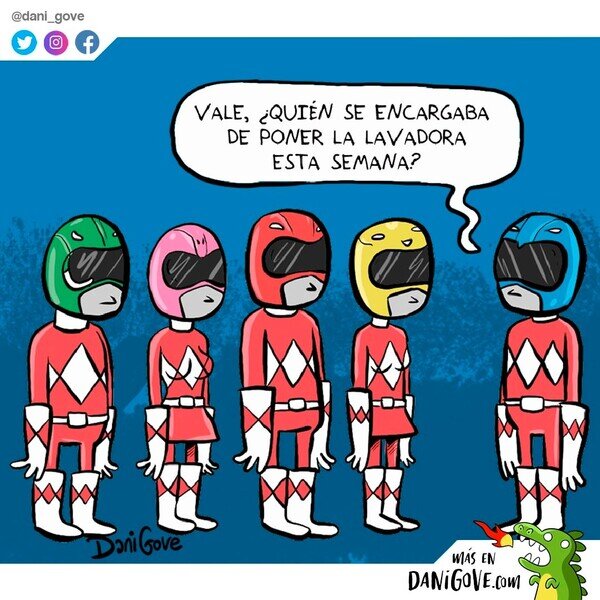 Meme_otros - Problemas en los Power Rangers