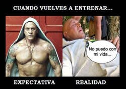 Enlace a No es tan fácil volver a empezar a ponerse en forma...