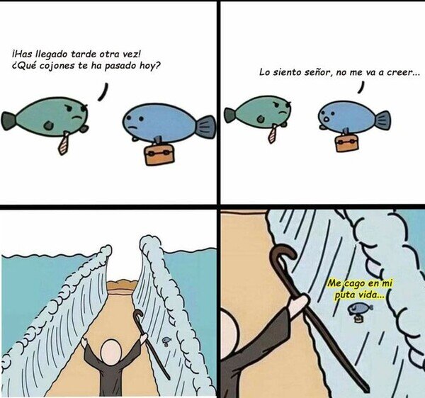 Meme_otros - Se abrieron las aguas