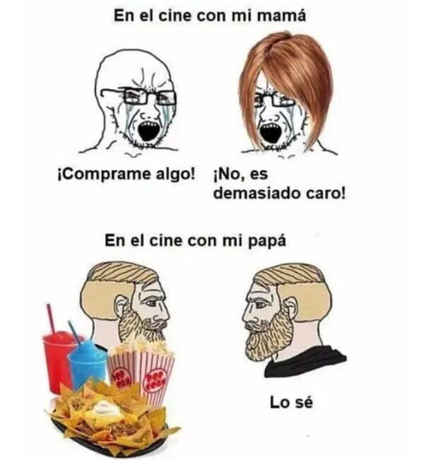 Meme_otros - Diferentes maneras de ir al cine