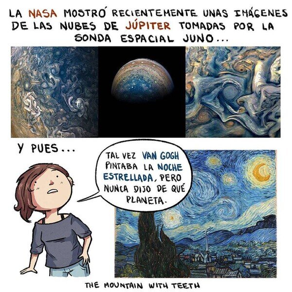 Meme_otros - ¿De qué planeta viene la Noche Estrellada?