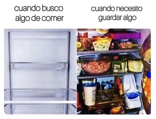 Meme_otros - La ley de mi nevera
